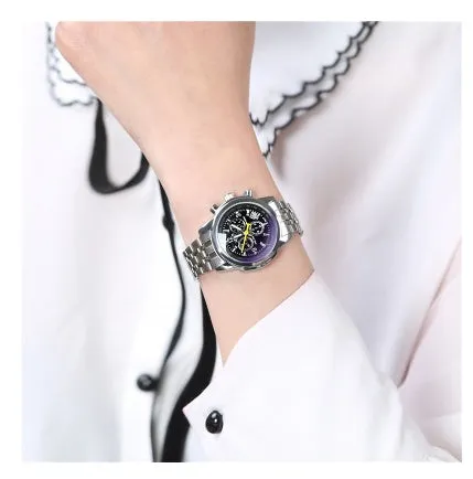 Artificial Leather Men's Blue Light Glass Quartz Watch