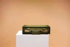 Artos Watch Case - Master Edition Parchment Patina Olive Green