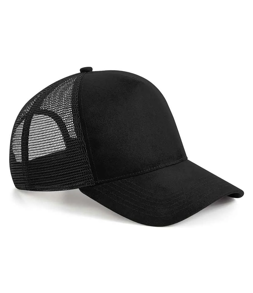 Beechfield Suede Snapback Trucker Cap | Multicolor | One Size