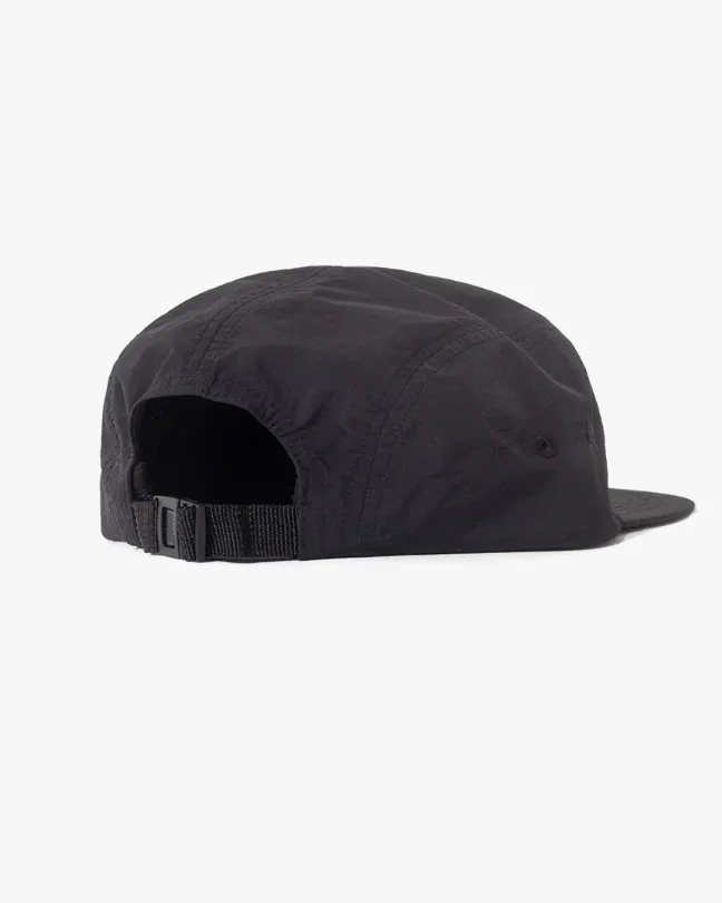 Bradley Cap in Black Ripstop