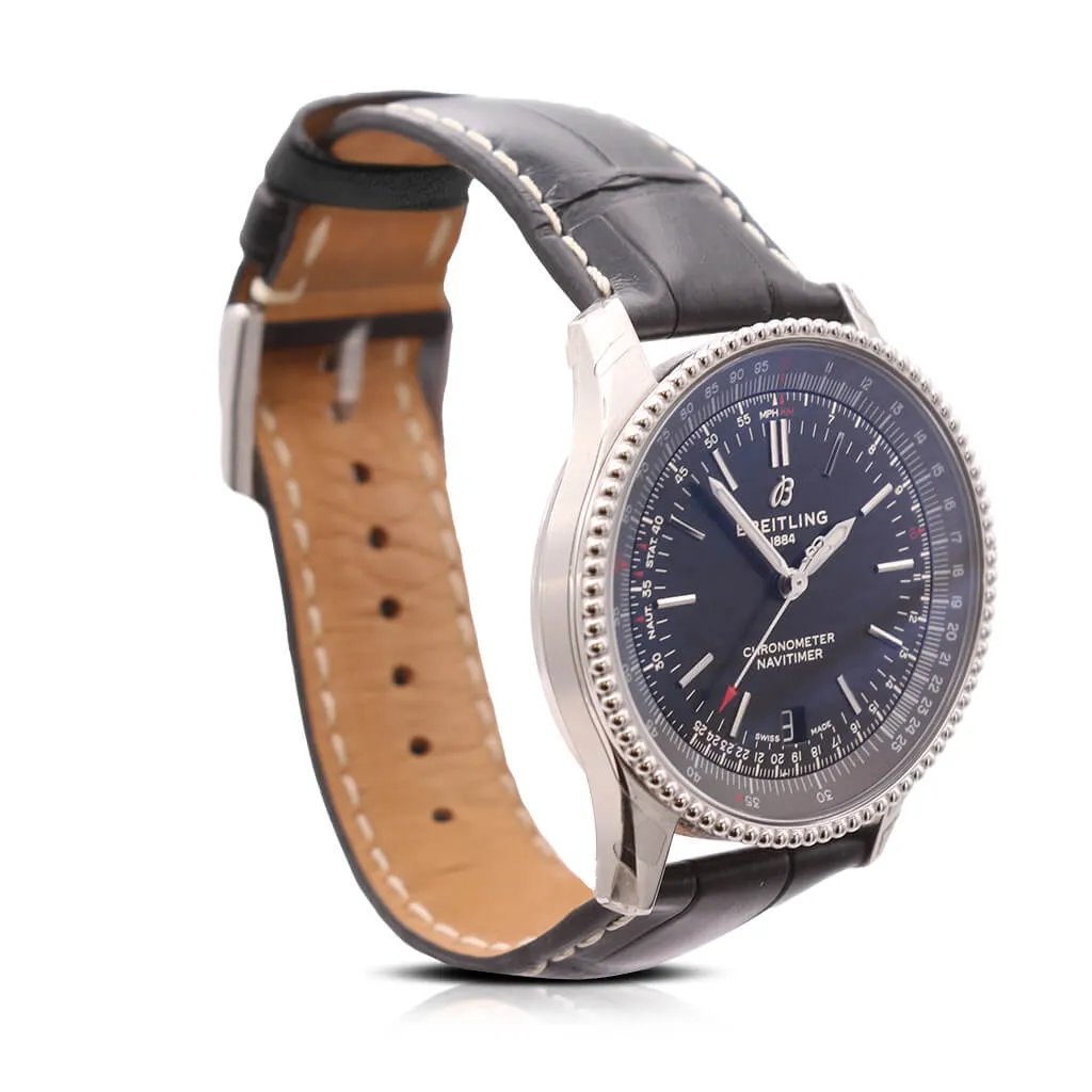 Breitling Navitimer 36mm Steel Watch Ref - A17325