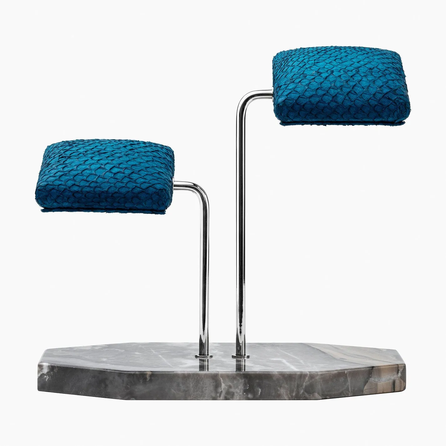 Cerulean Luxury Watch Stand - Double Cushion