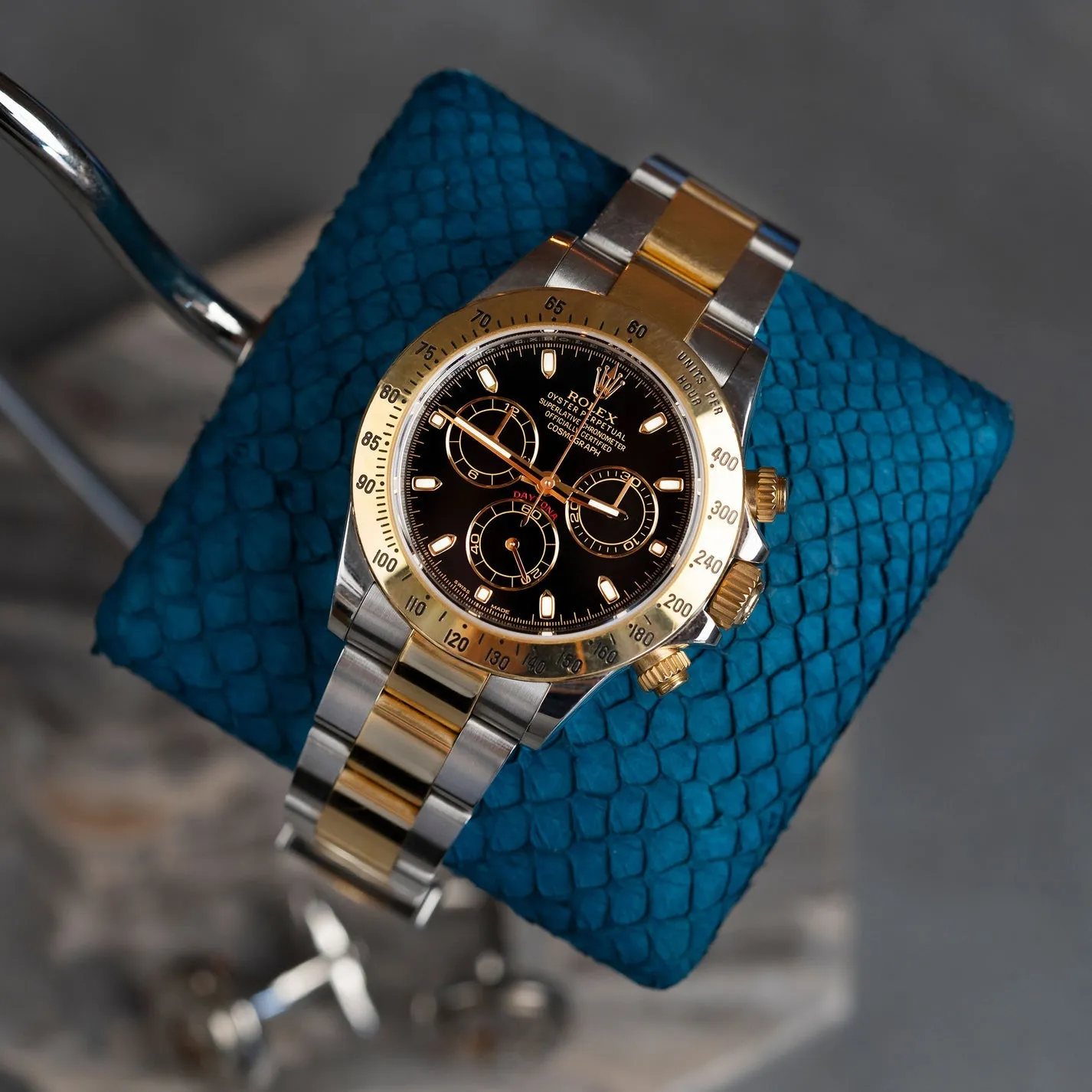 Cerulean Luxury Watch Stand - Single Cushion