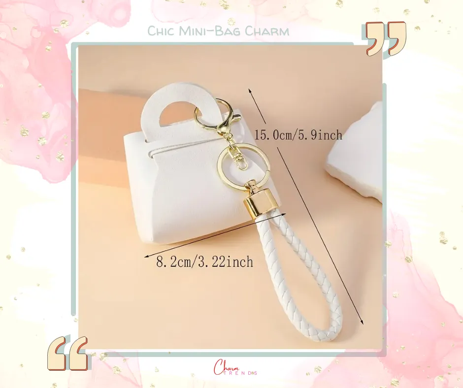 Chic Mini-Bag Charm