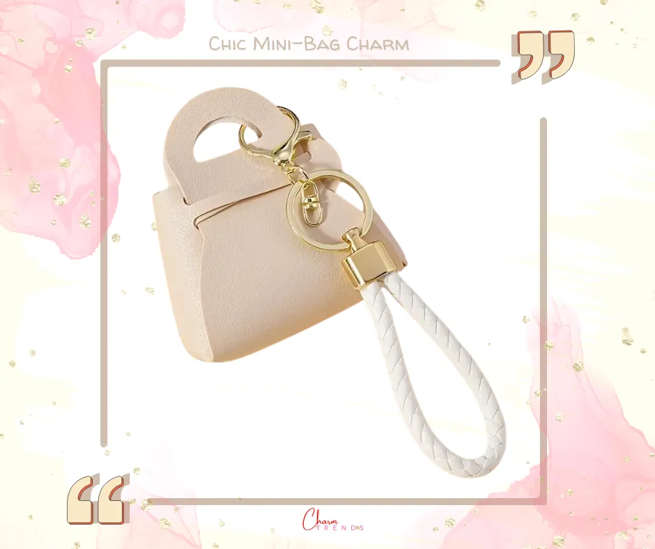 Chic Mini-Bag Charm