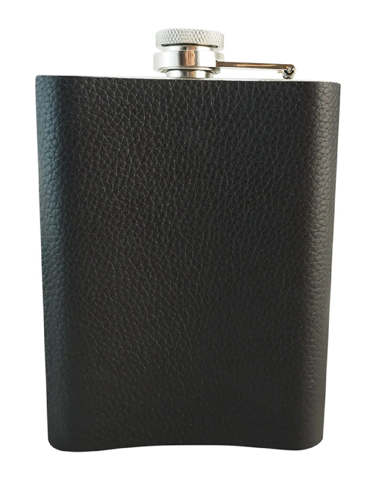 Classic Leather Bound 8oz Hipflask