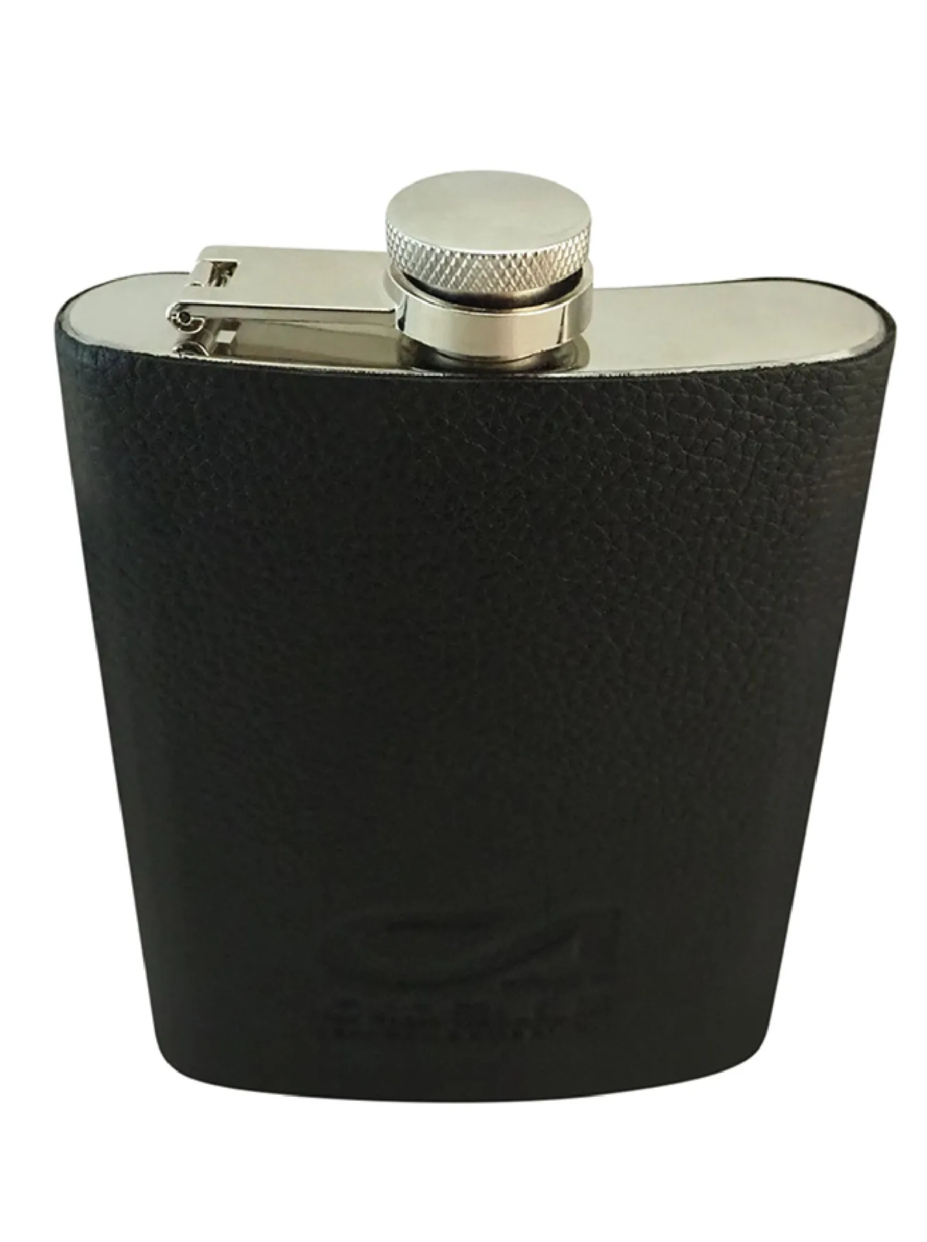 Classic Leather Bound 8oz Hipflask