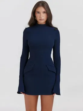 Cold Hearted Long Sleeve Mini Dress