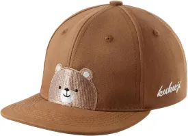 Cute Train Embroidered Kids Baseball Caps Toddler Washed Cotton Vintage Snapback Trucker Hat for Boys Girls 3-8 Years