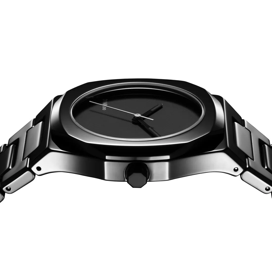 D1 Milano CERAMIC Black Dial Quartz Analog Watch For Men's -  CEBU01