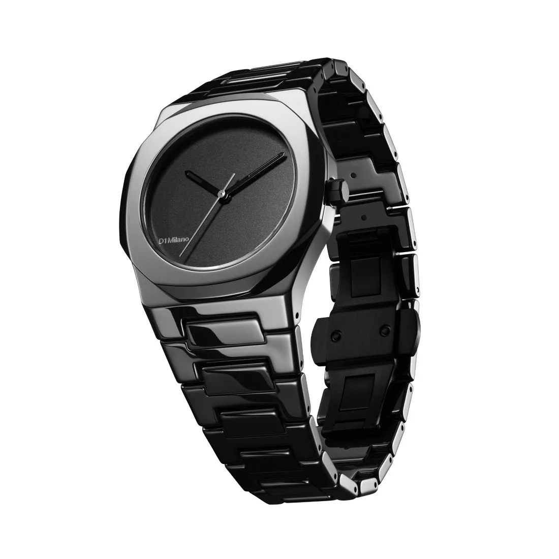 D1 Milano CERAMIC Black Dial Quartz Analog Watch For Men's -  CEBU01
