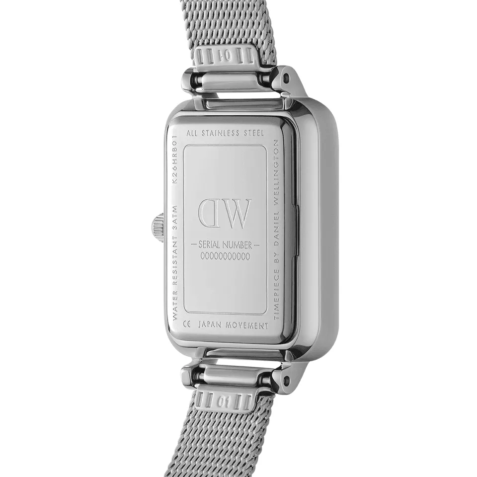 Daniel Wellington Quadro 26mm Pressed Sterling DW00100438