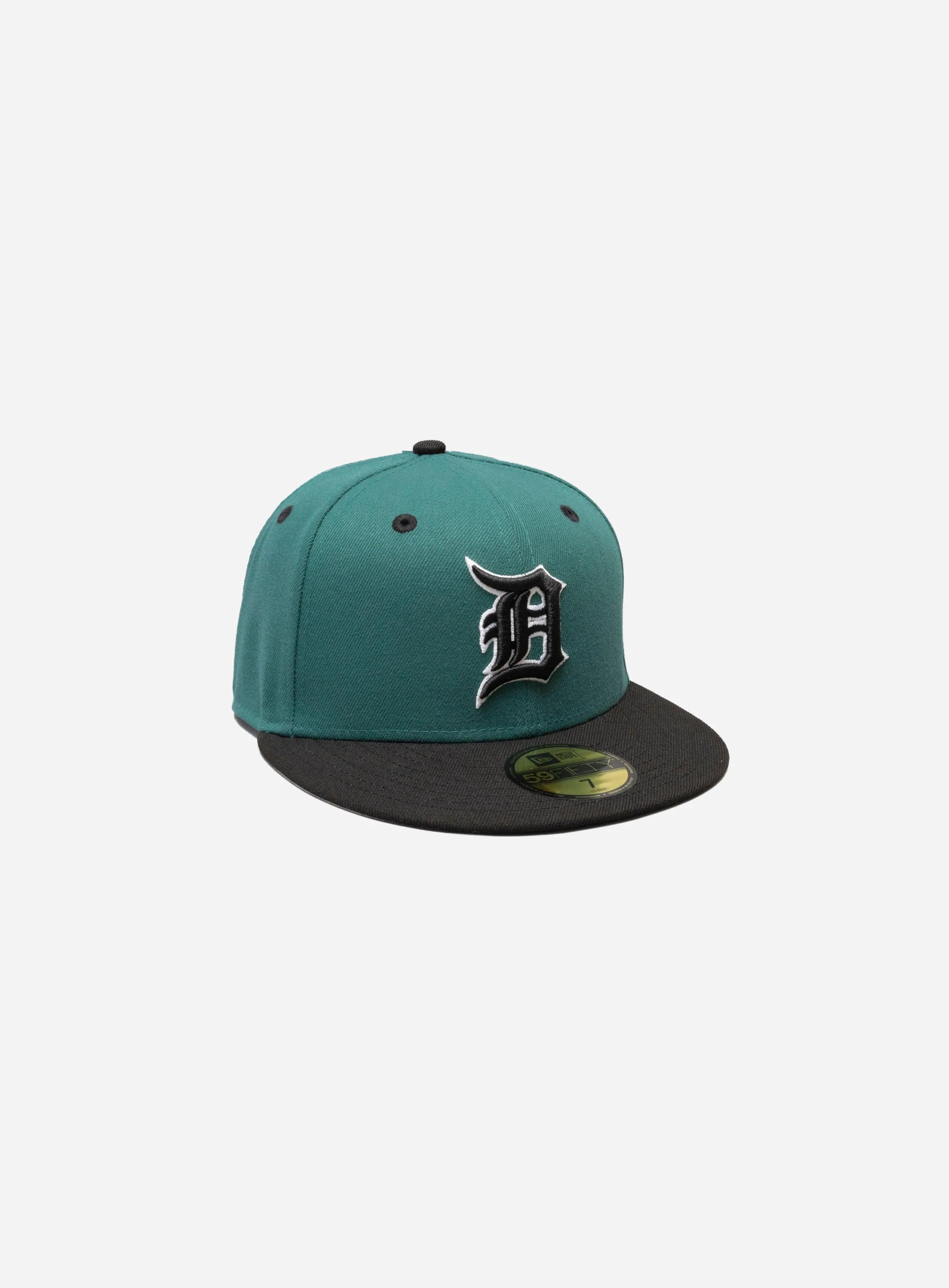 Detroit Tigers Pine & Black 59Fifty Fitted