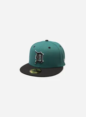 Detroit Tigers Pine & Black 59Fifty Fitted