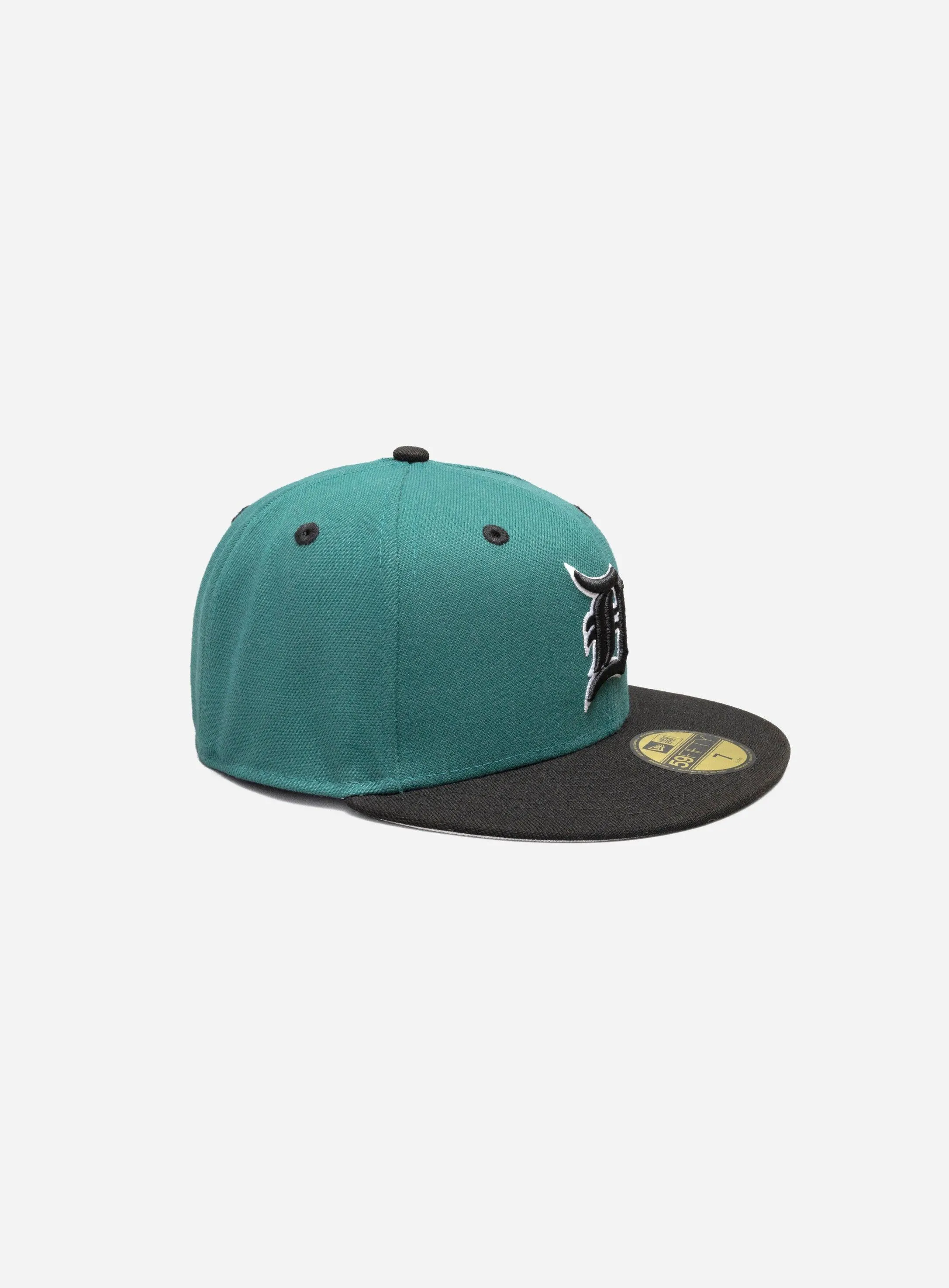 Detroit Tigers Pine & Black 59Fifty Fitted