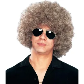 Disco Afro Men's Costume Wig - Mixed Blonde