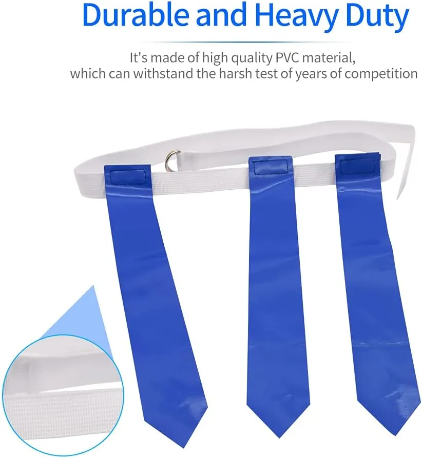 DkOvn 14/28/56pcs Flag Football Belt Kit, for Youths, Adults