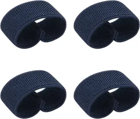 Elastic Belt Keepers Strap Organizers Belt Loop Stays Backpack Straps Holder Retainer Band for 1.5" Wide Belts/Straps
