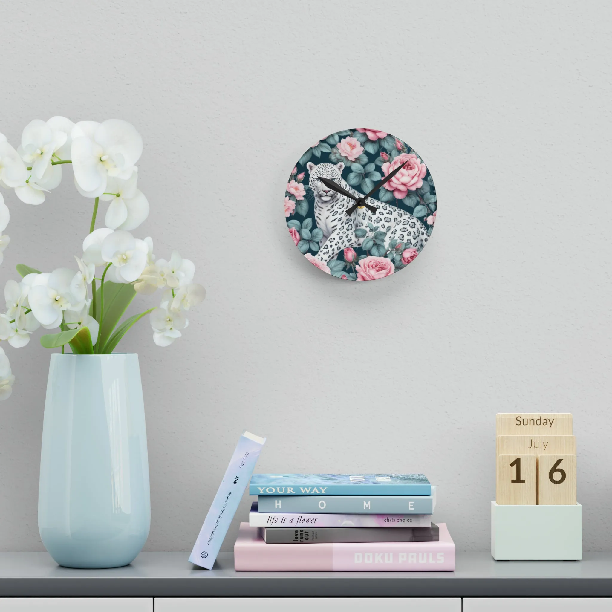 Elegant Business Wall Clock Duo with Stylish Wooden Frames | Luxurious Timepieces