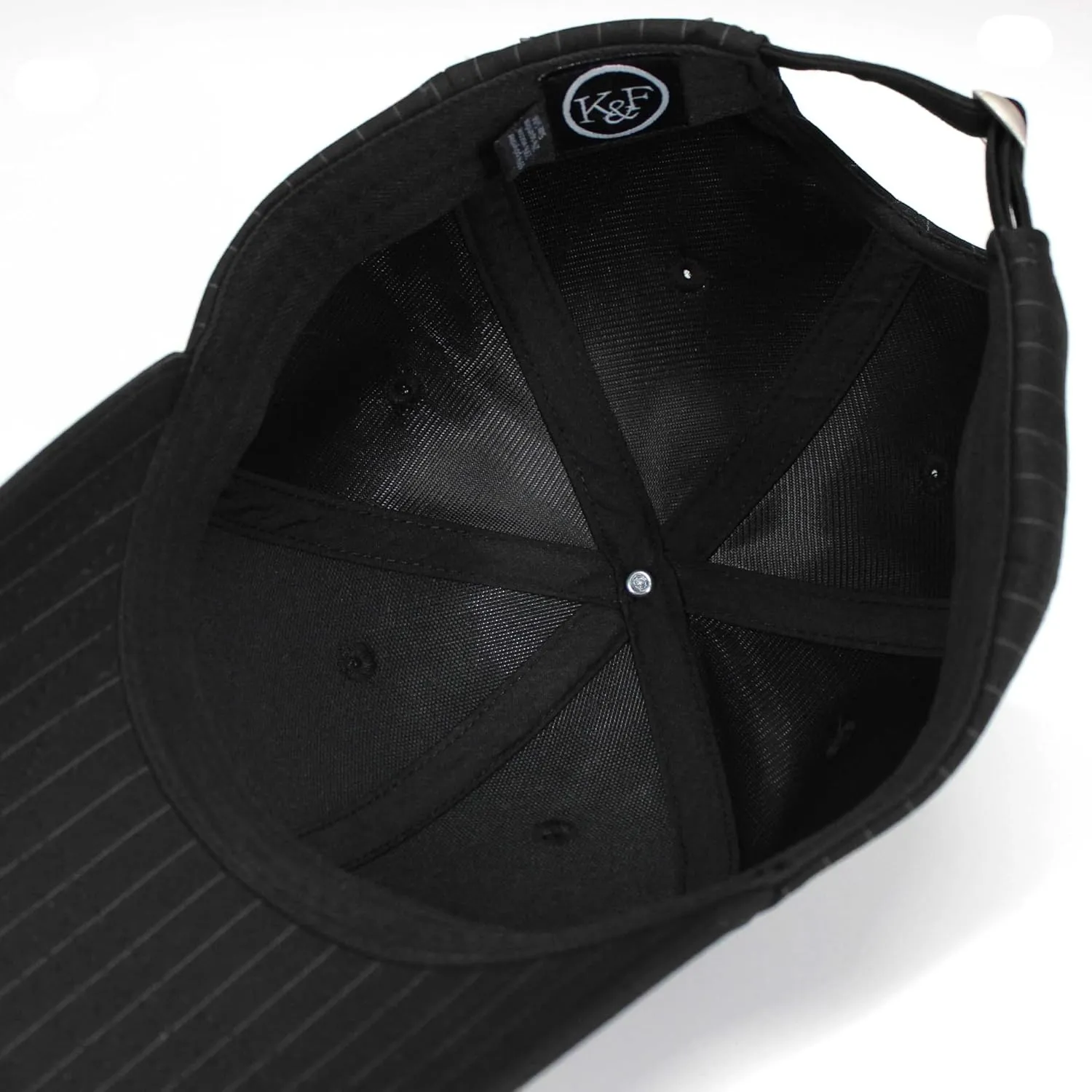 Fashion Baseball Hats for Men by King & Fifth | The Senna Baseball Cap with Low Profile & Menswear Fabric   Baseball Caps
