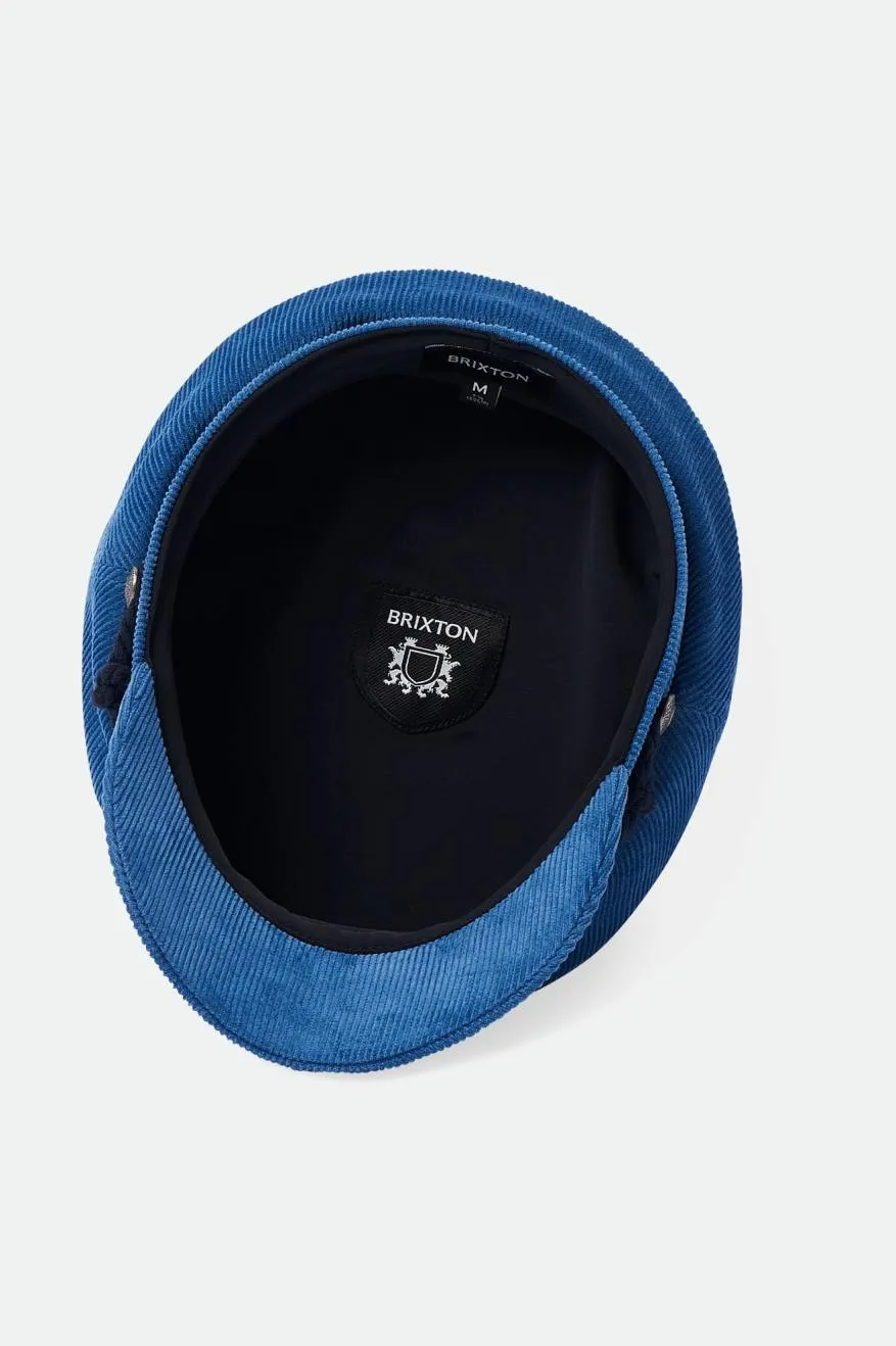 Fiddler Lightweight Fisherman Cap - Pacific Blue