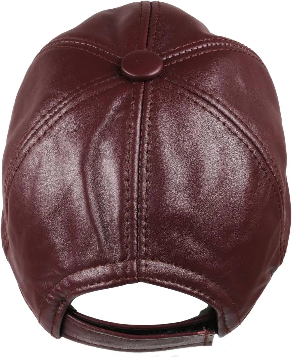 Genuine Leather Unisex Baseball Cap