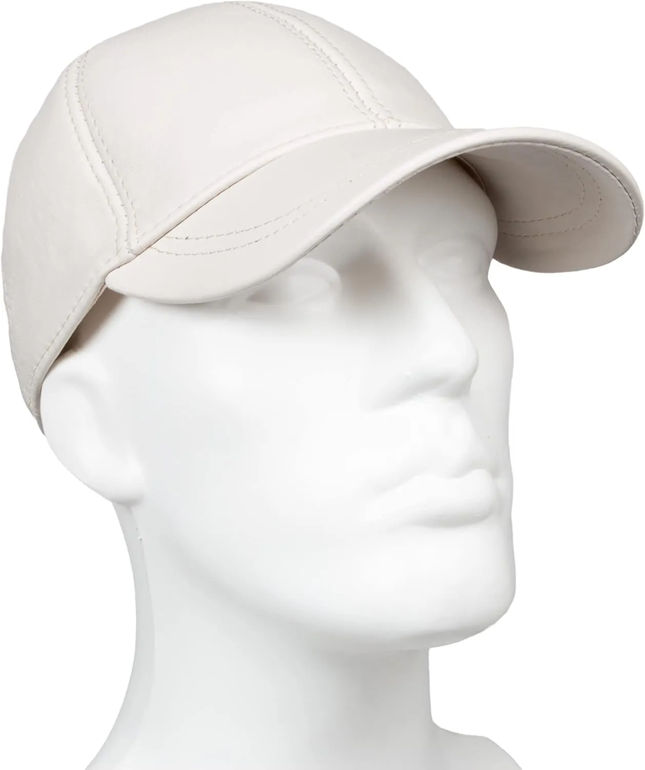 Genuine Leather Unisex Baseball Cap