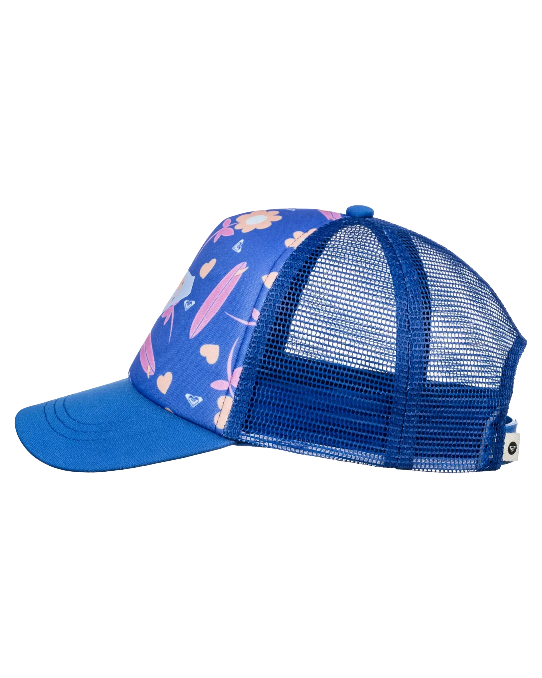 Girls Sweet Emotions Trucker Cap in Ultramarine & Lorem
