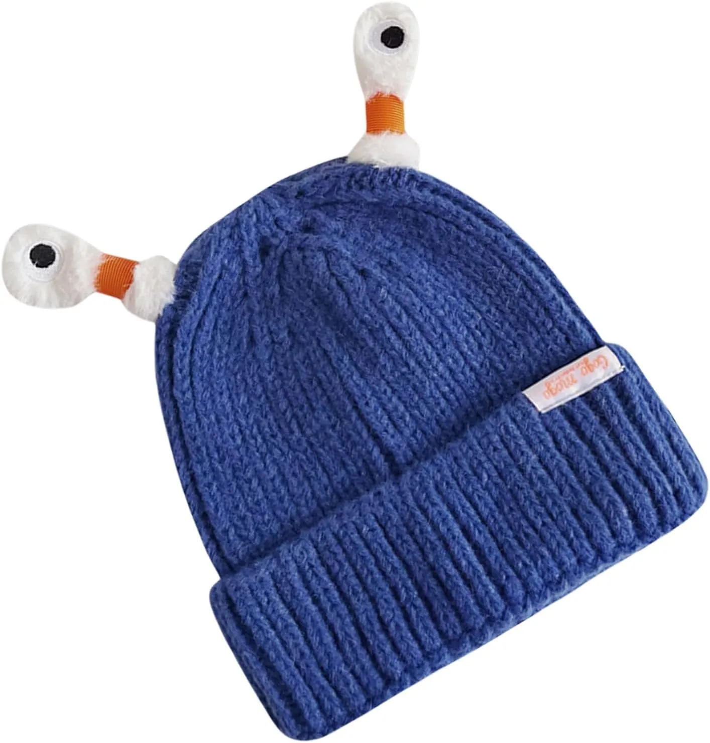 Honganda Funny Beanie Hat for Women, Glowing Monster Knitted Hat with Retractable Tentacles, Warm Winter Hat Gift for Adult