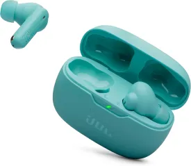 JBL Vibe Beam 2 - True Wireless Noise Cancelling Earbuds Pure Bass Sound & Smart Ambient Technology, 4mics for Crisp, Clear Calls, up to 40Hrs of Playback, IP54 Dust & Water Resistant (Blue)