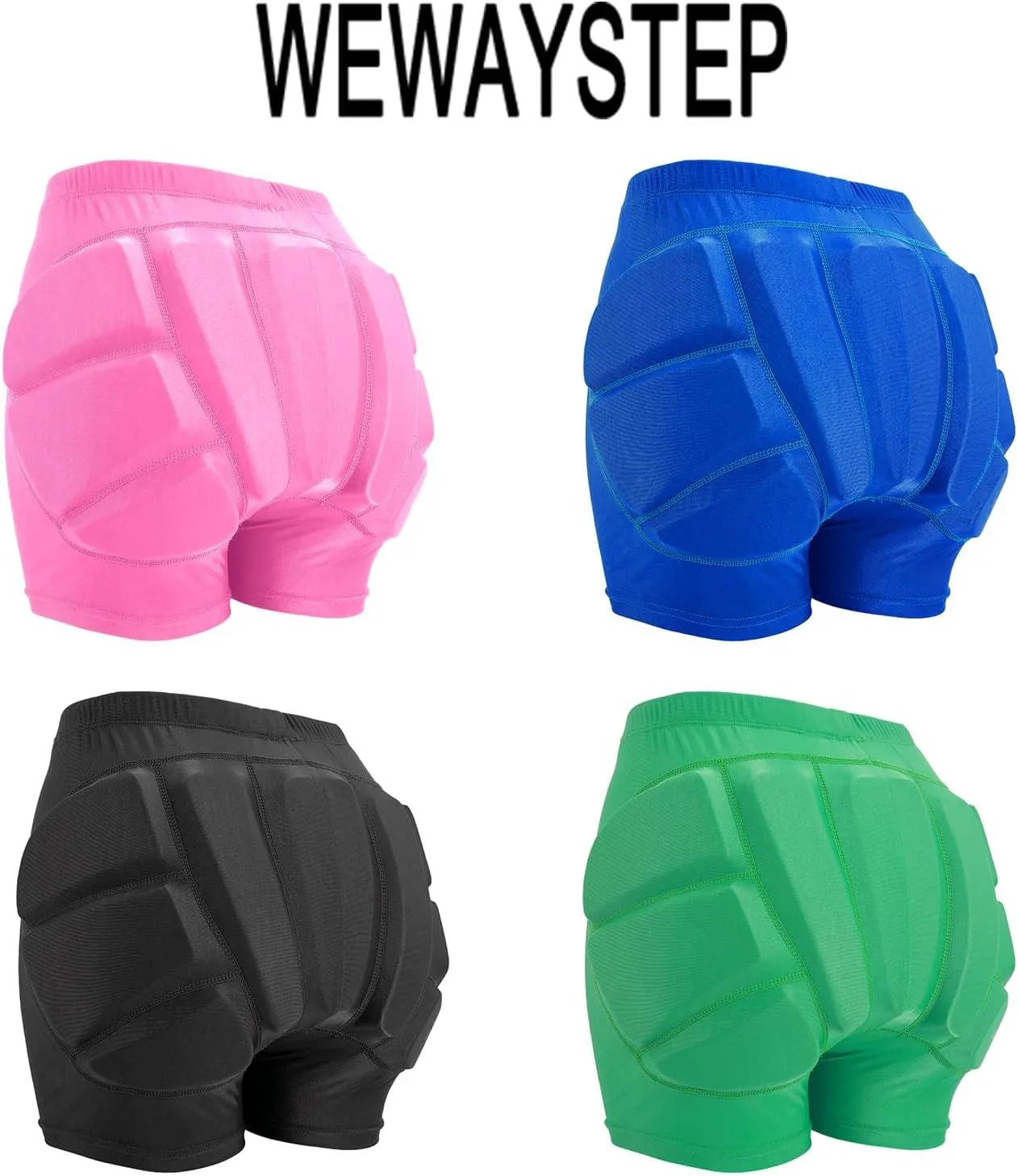 Kids Butt & Hip Padded Shorts for Skating,Youth Hip Protection Pads Figure Skating Shorts Crash Butt Pads for Tailbone & Butt