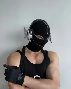 Knitted Zipper Face Mask