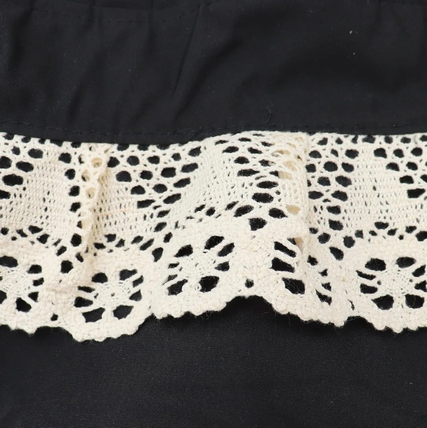 KUOIN Victorian Lace Bonnet Hat Colonial Headwear Carol Tea Party Costume Sun Cap for Women