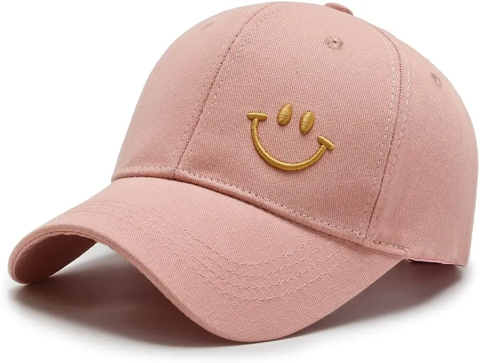LOFAAC Unisex Graphic Baseball Cap Vintage Cotton Dad Hat Adjustable for Women Men Unstructured Face Embroidered Hat