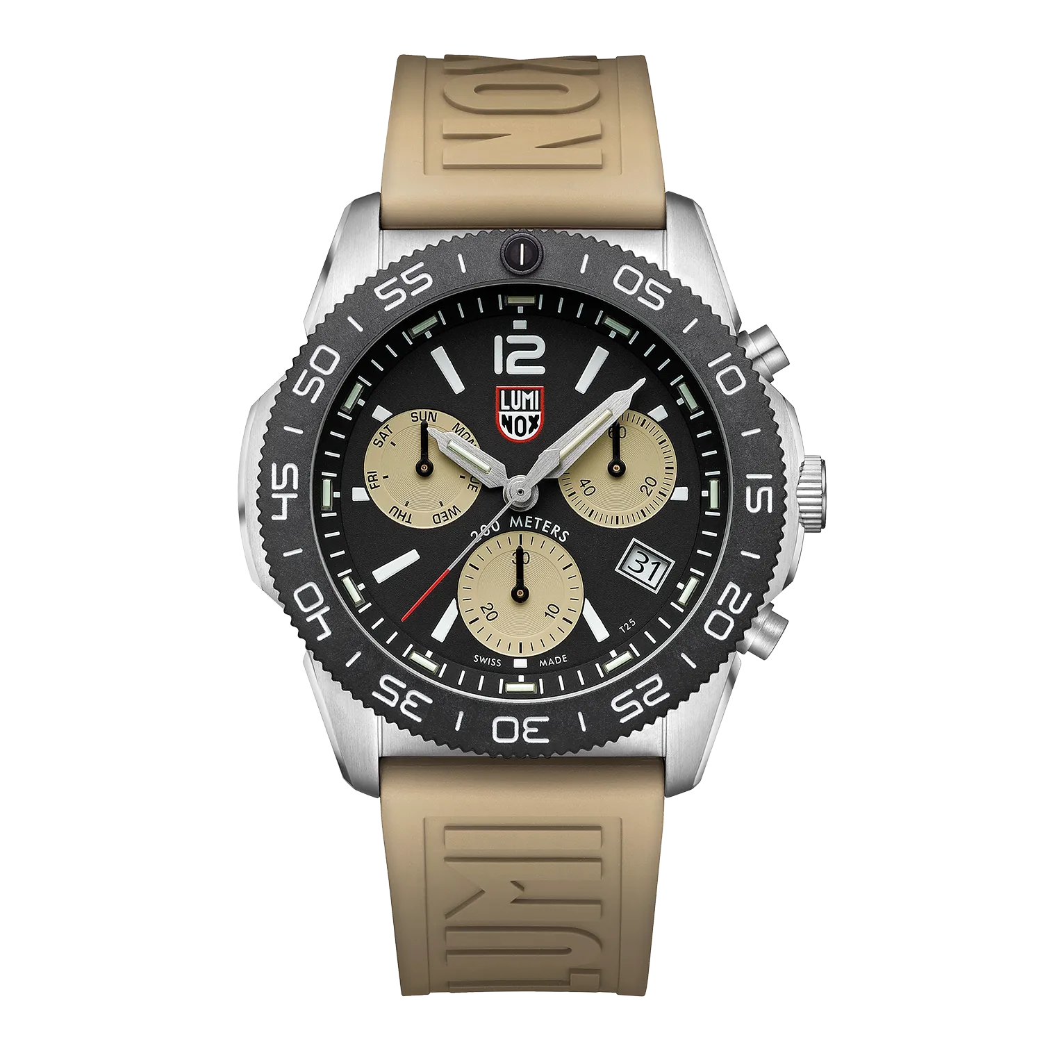 Luminox Pacific Diver Chronograph Black Dial Watch XS.3150