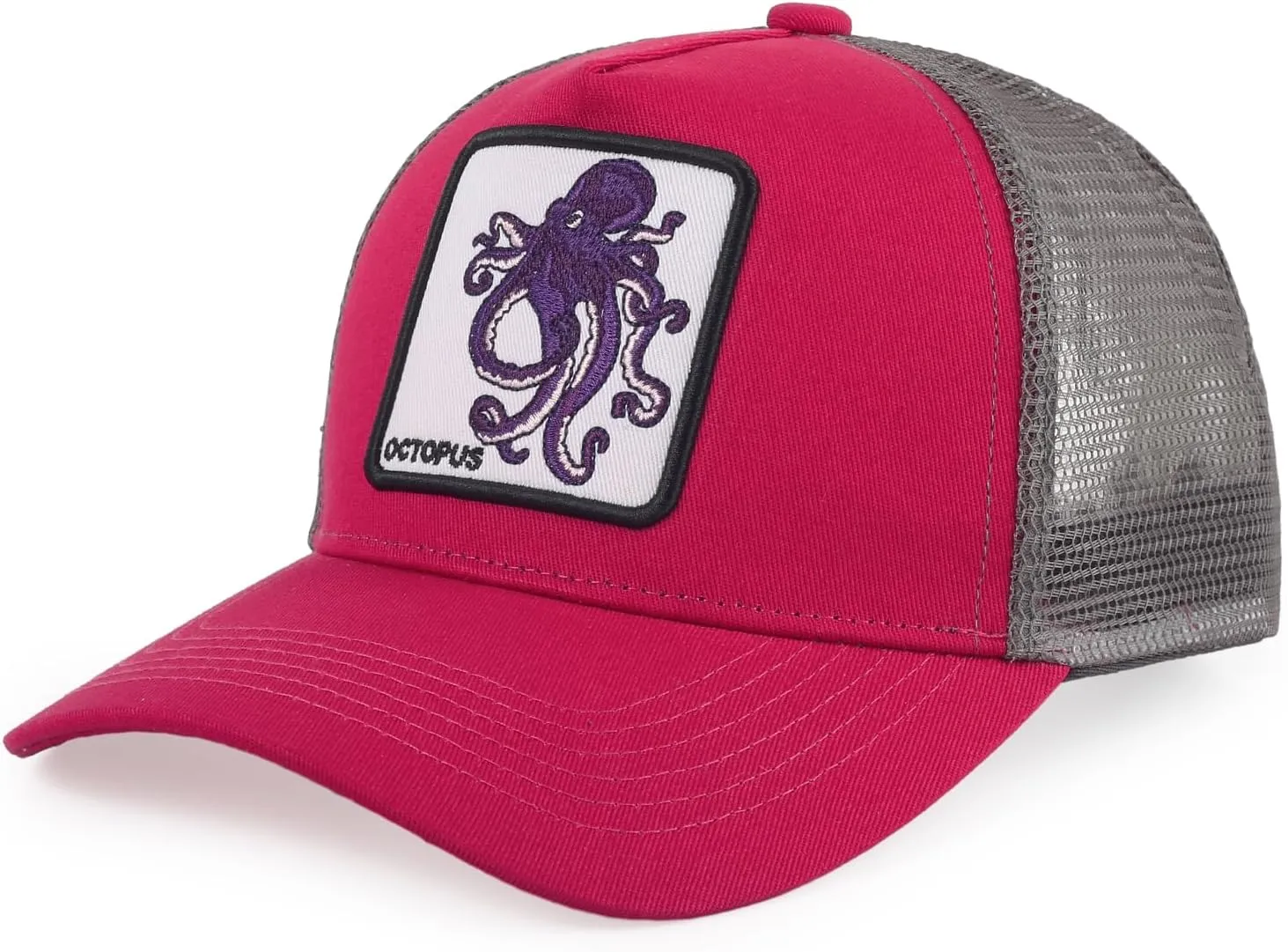 Mens Trucker Hats Mesh Snapback Animal Baseball Hats Unisex Running Sport Cap for Women Men