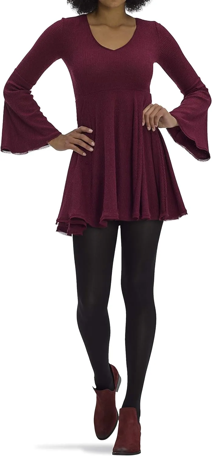 No Nonsense Women's Super Opaque Control Top Tights