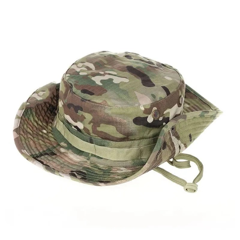 Outdoor Hunting Camouflage Cap Unisex Wide Brim Jy-3