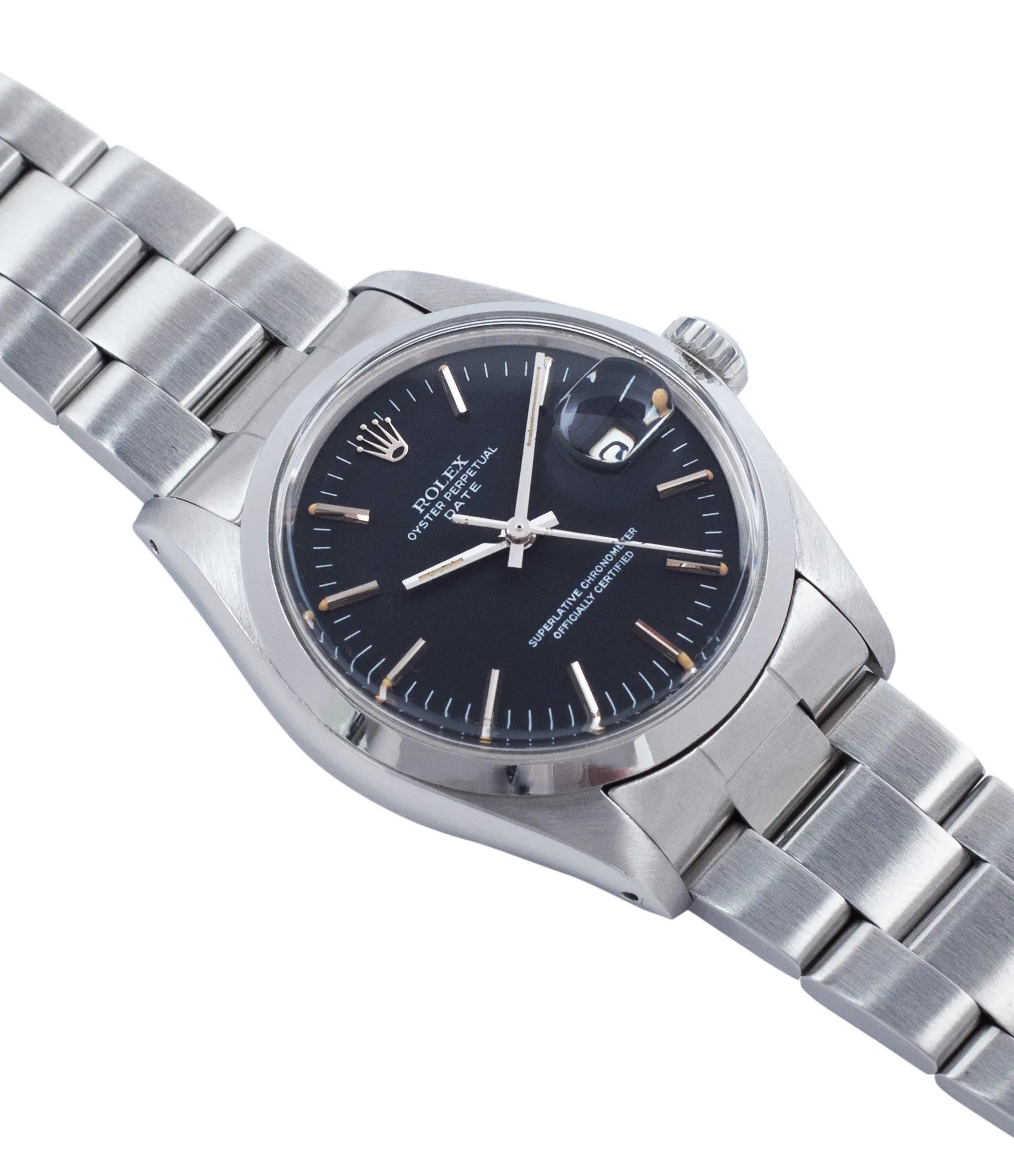 Oyster Perpetual Date 1500 | 'Sigma' Grey | Steel