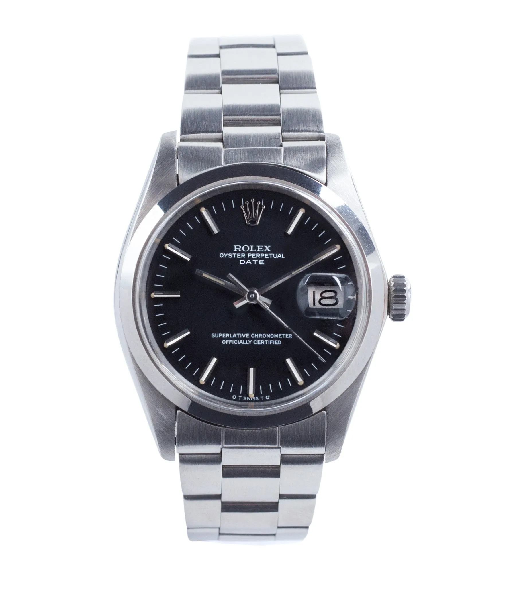 Oyster Perpetual Date 1500 | 'Sigma' Grey | Steel