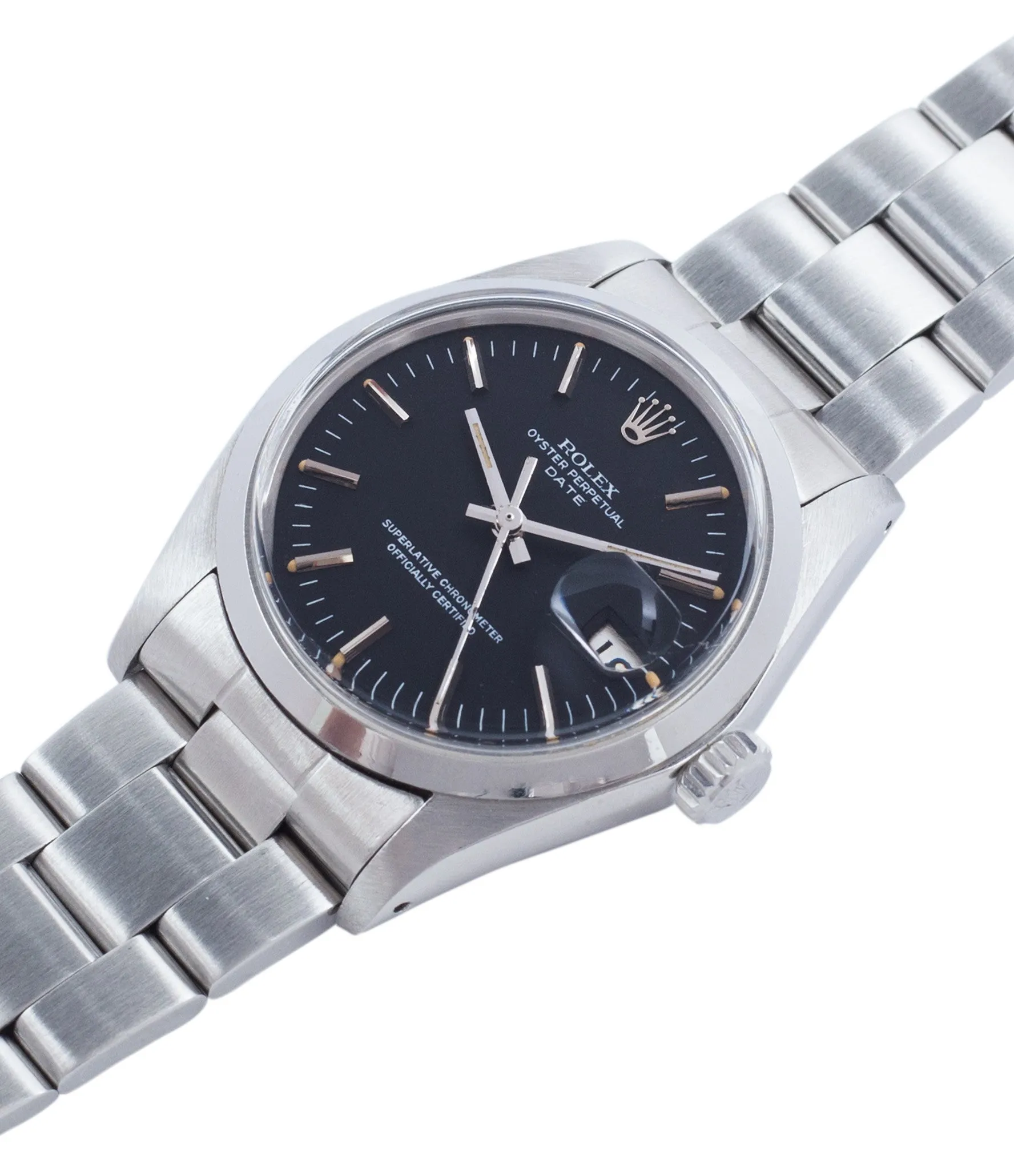 Oyster Perpetual Date 1500 | 'Sigma' Grey | Steel