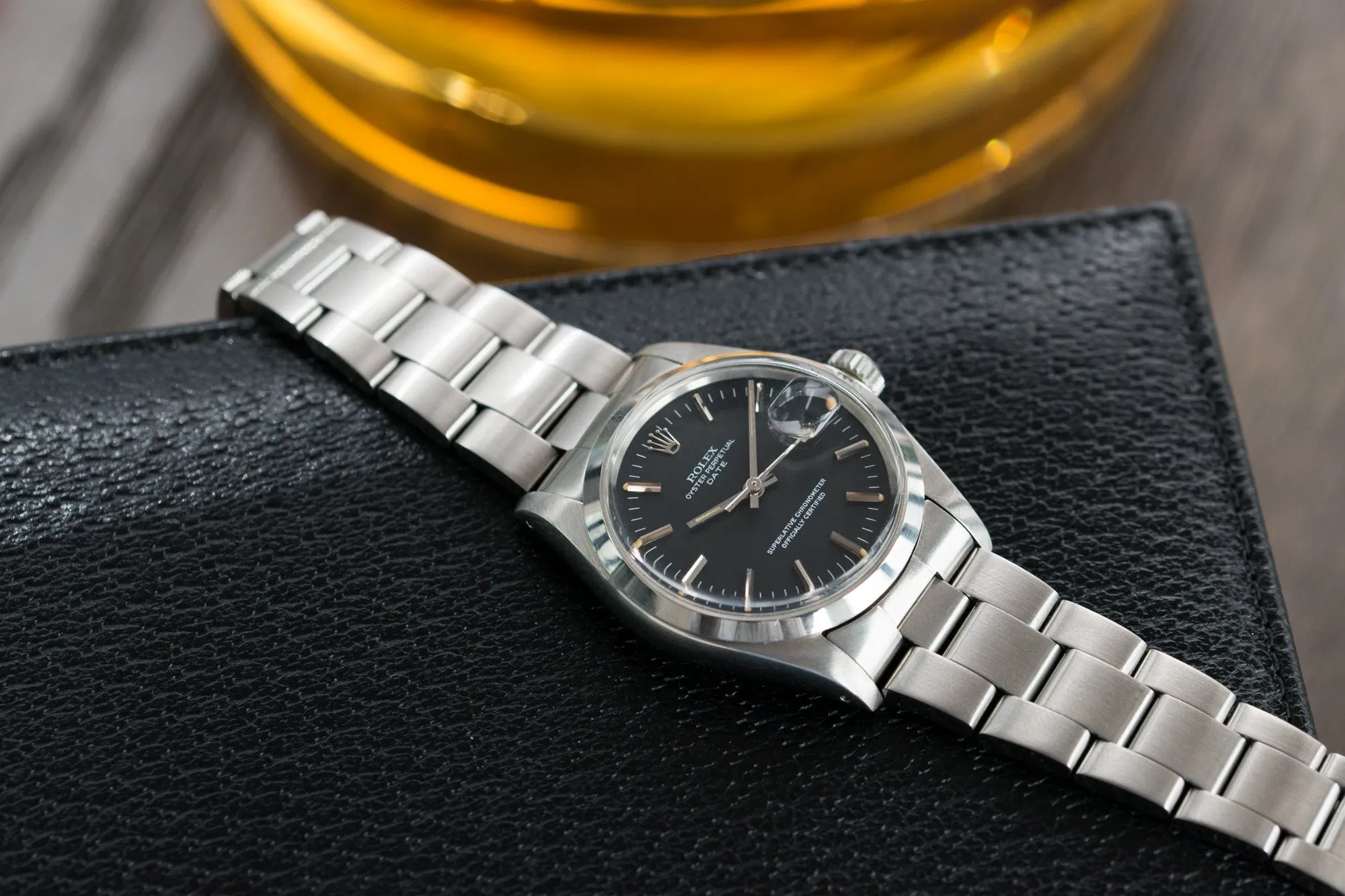 Oyster Perpetual Date 1500 | 'Sigma' Grey | Steel