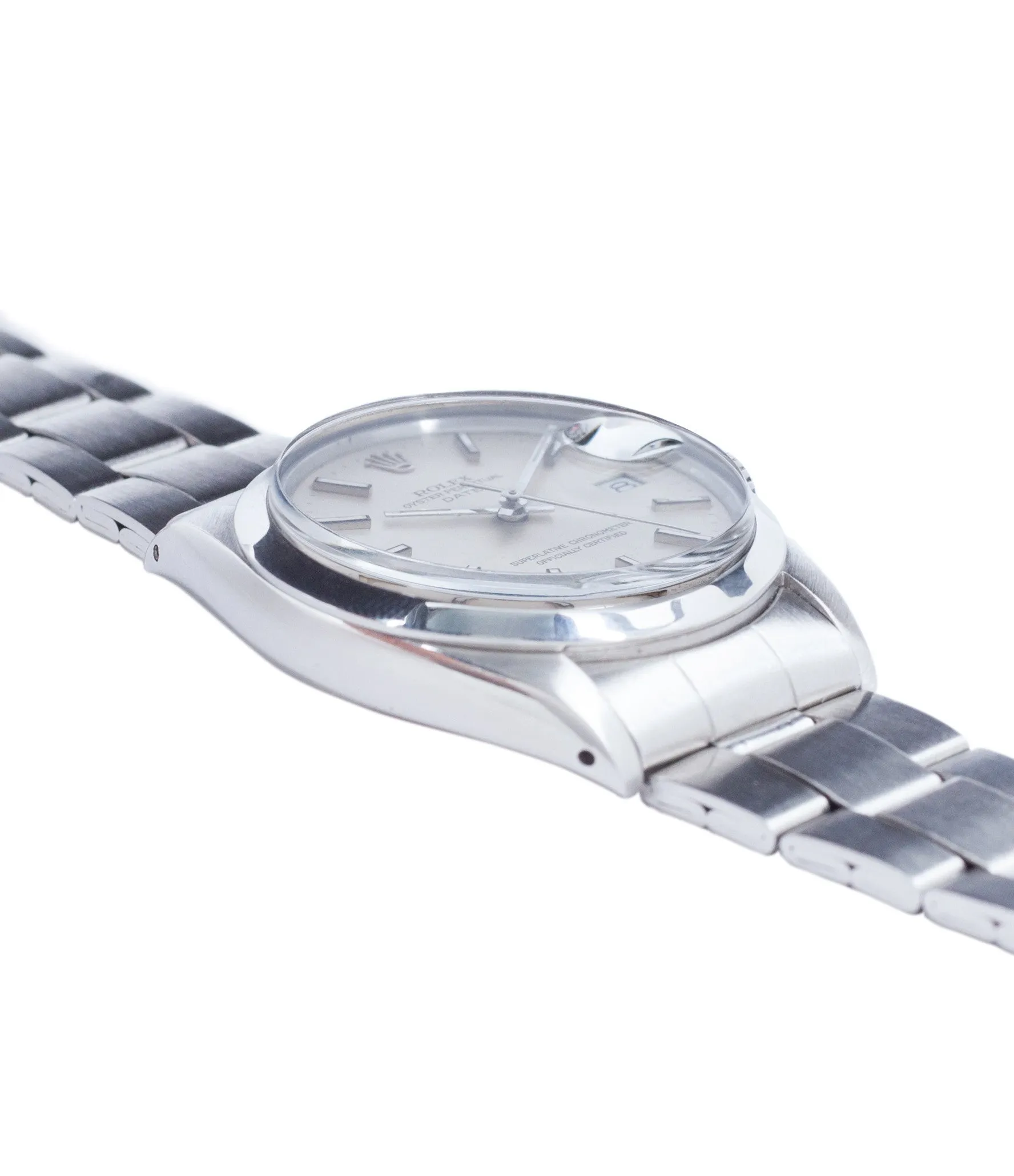 Oyster Perpetual Date 1500 | 'Sigma' Silver | Steel