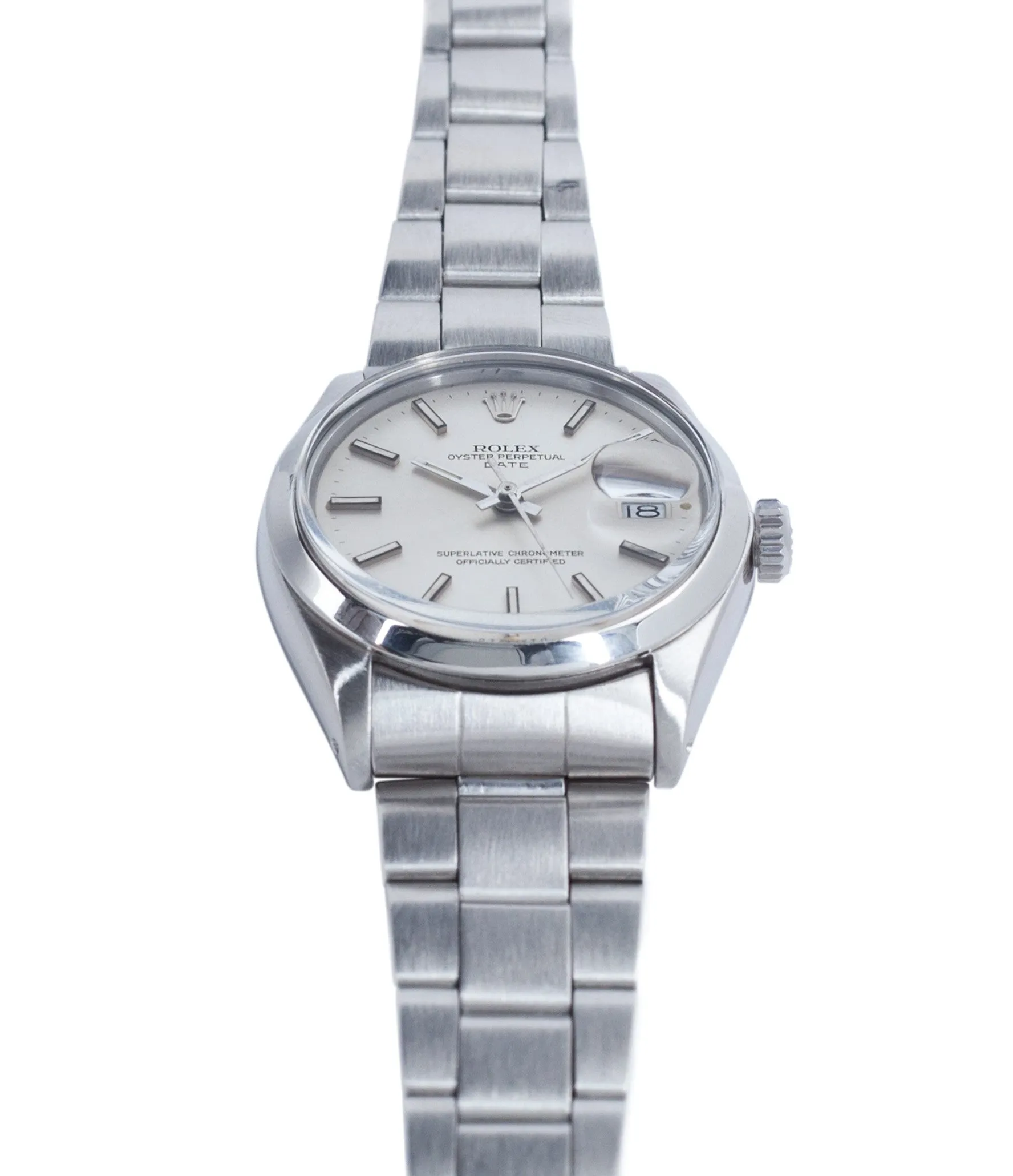 Oyster Perpetual Date 1500 | 'Sigma' Silver | Steel