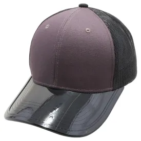 PB271 Pitbull Cambridge Transparency Visor Mesh Trucker [Charcoal/Black]