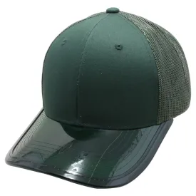 PB271 Pitbull Cambridge Transparency Visor Mesh Trucker [Dark Green]