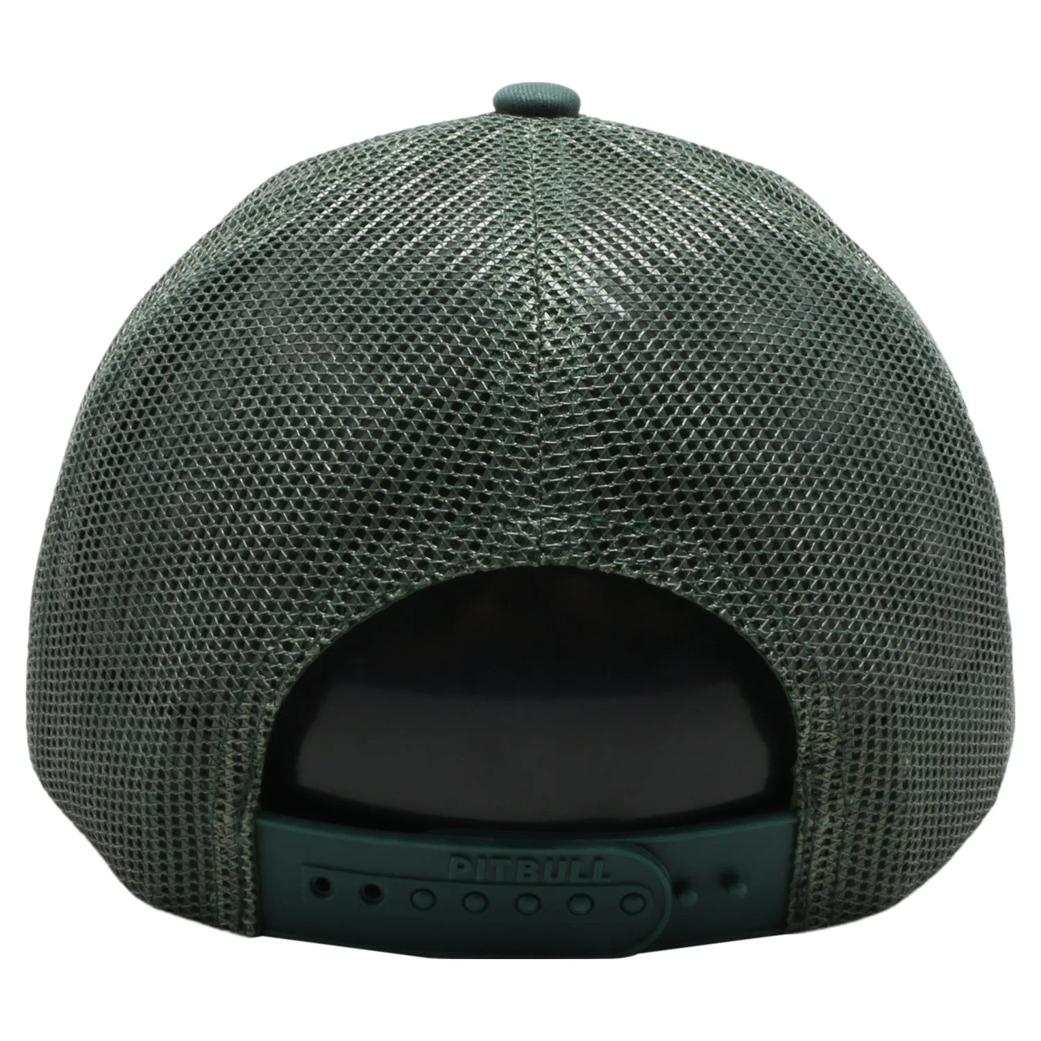 PB271 Pitbull Cambridge Transparency Visor Mesh Trucker [Dark Green]