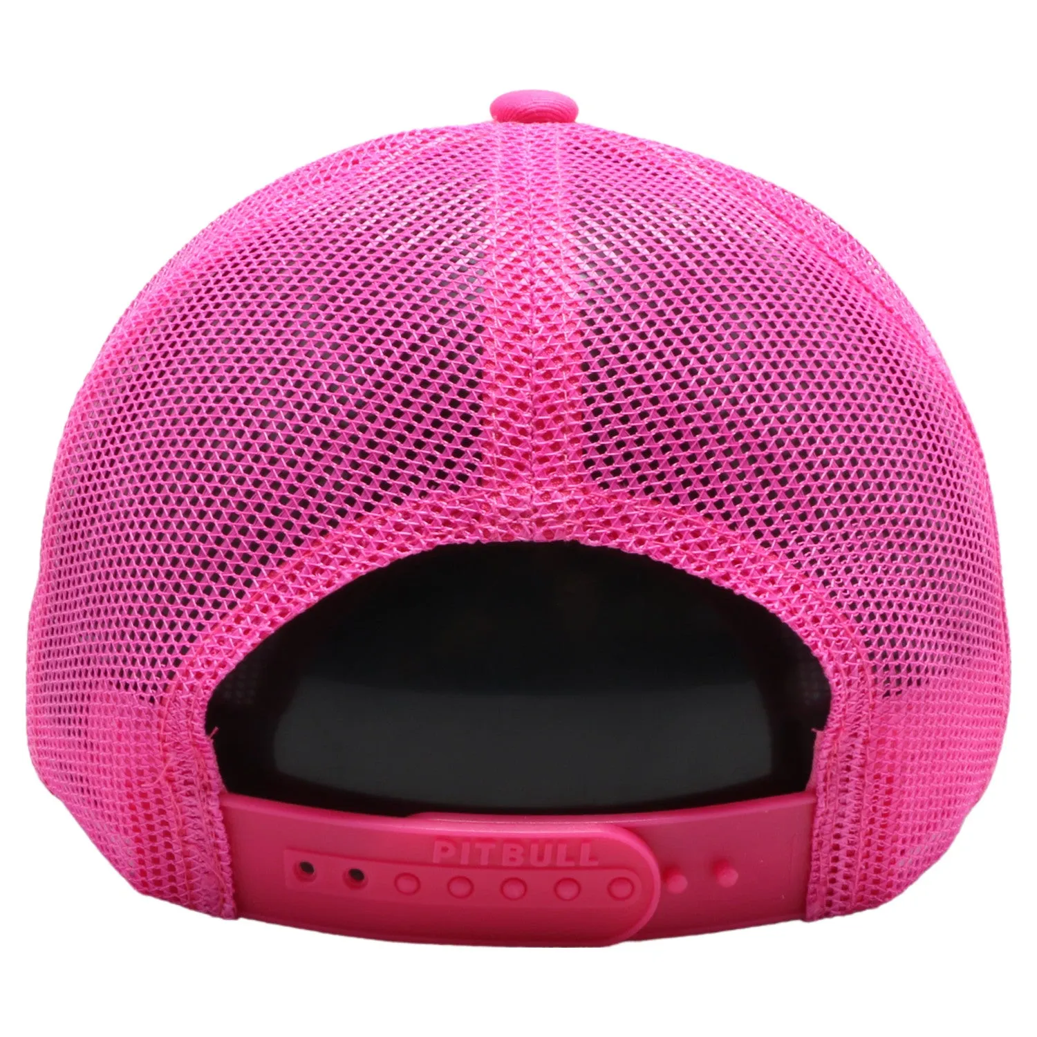 PB271 Pitbull Cambridge Transparency Visor Mesh Trucker [Neon Pink]