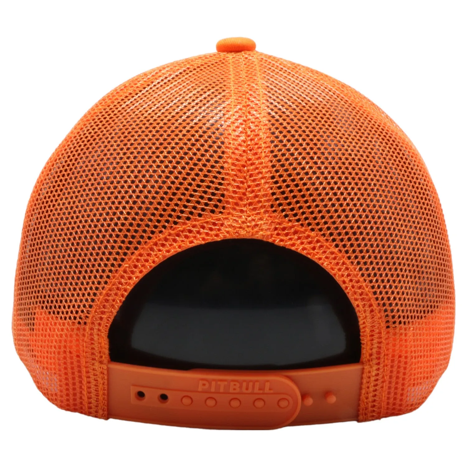 PB271 Pitbull Cambridge Transparency Visor Mesh Trucker [Orange]