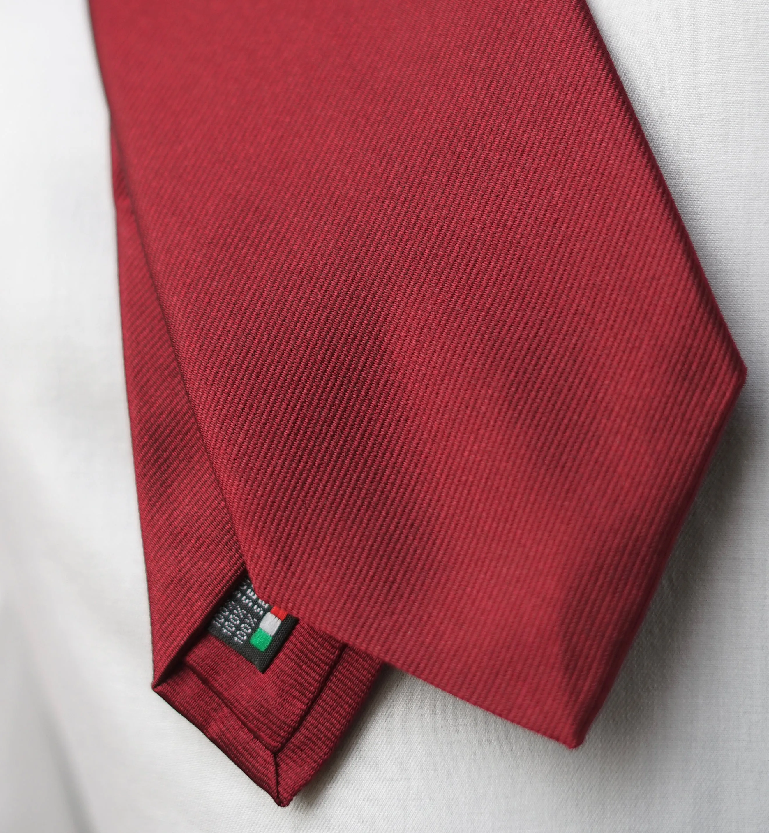 Porpora Solida Silk Necktie